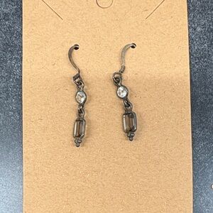 Elegant Silver Drop Earrings
